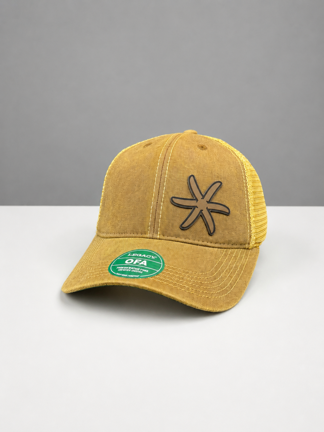 C-130J Prop Hat – 6-Blade Dowty Laser Engraved Leatherette Patch