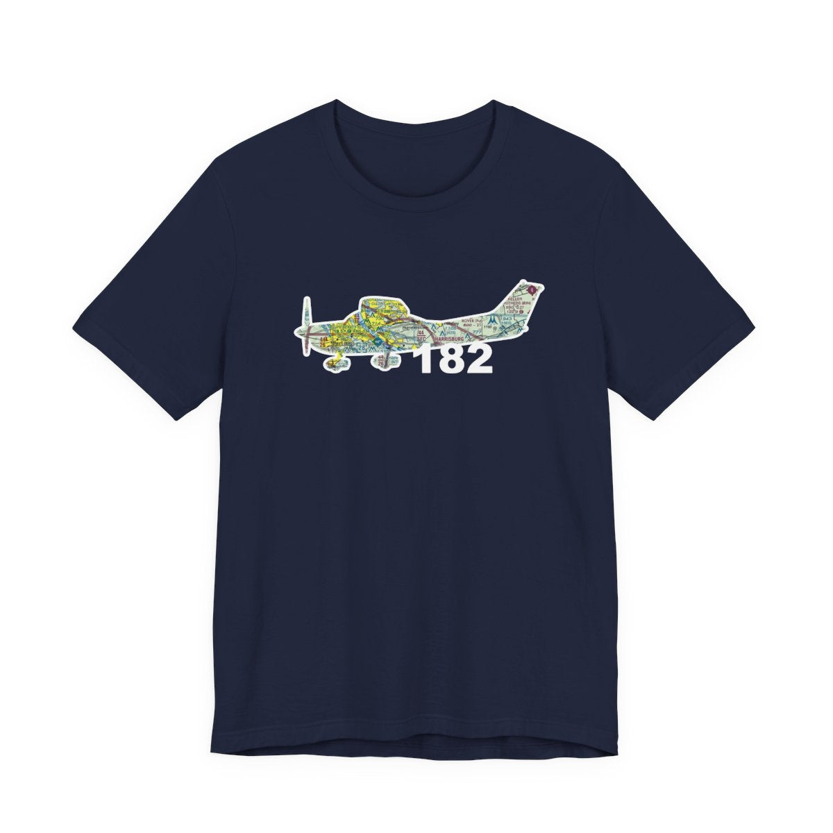 Sectional Aircraft Tee – Your Aircraft, Your Airport | V1Rot8