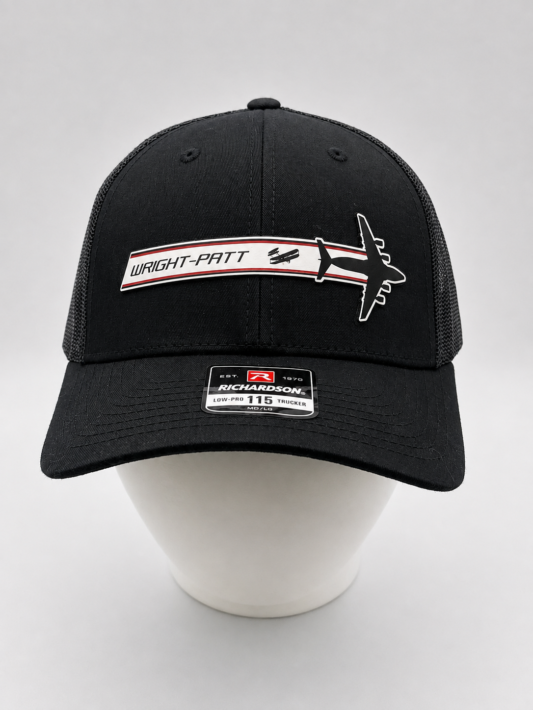 445th AW Wright-Patterson AFB C-17 Wing Tail Flash Hat – UV Leatherette