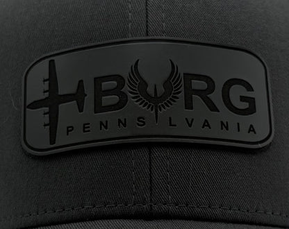 Custom Aviation Hat – Richardson 112 / 115 Engraved Leather Patch