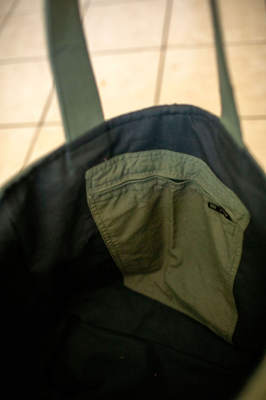 Handcrafted Flight Suit/Uniform Memory Tote Bag — Upcycled Keepsake