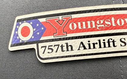 156th AW Puerto Rico ANG C-130H3 UV Leatherette Tail Flash Hat