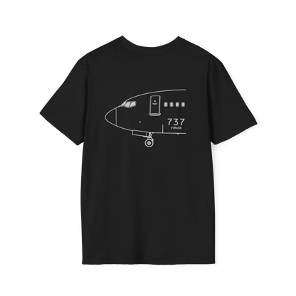 737 Nose Profile Tee – V1Rot8 Type Series