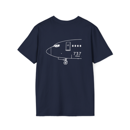 737 Nose Profile Tee – V1Rot8 Type Series