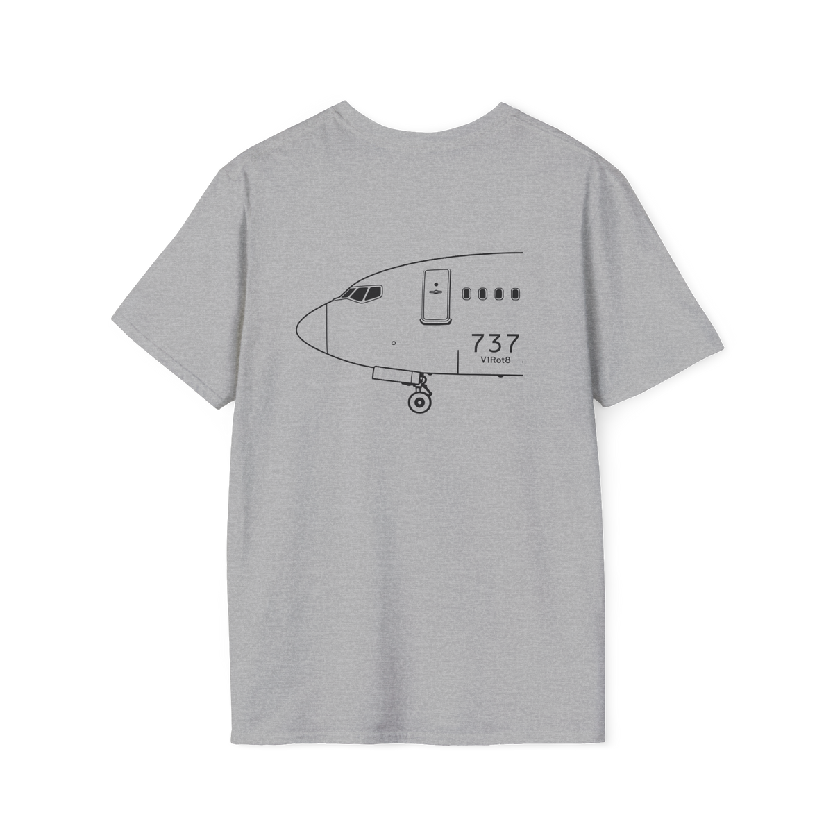 737 Nose Profile Tee – V1Rot8 Type Series