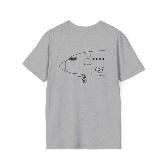 737 Nose Profile Tee – V1Rot8 Type Series