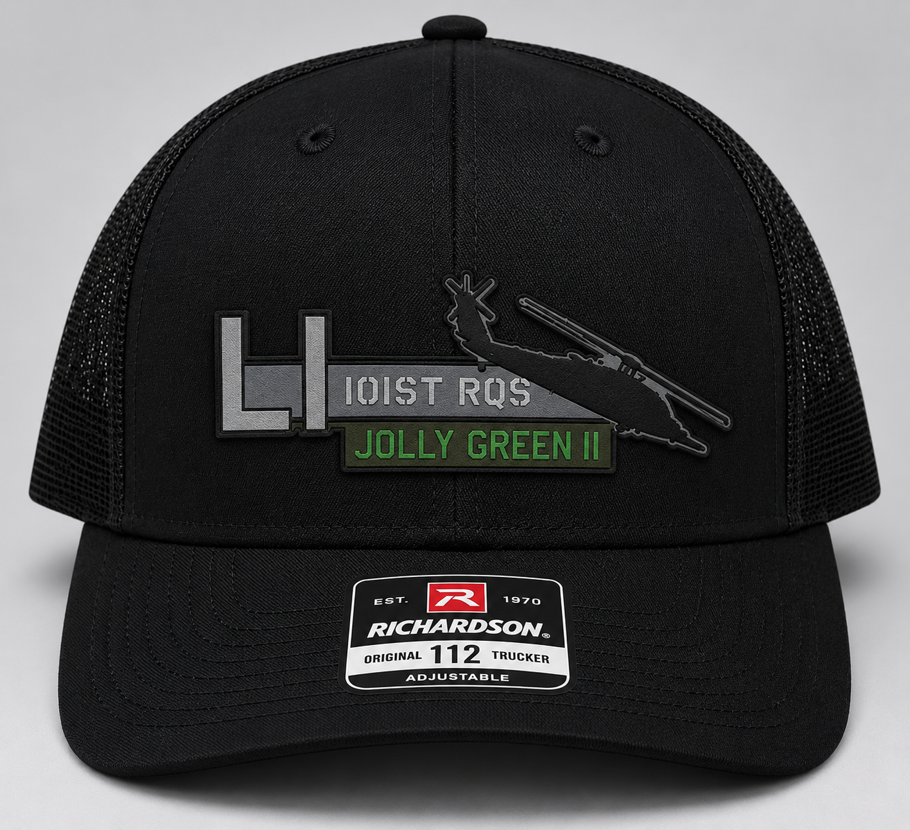 101st RQS Gabreski NY ANG HH-60 Pave Hawk Squadron HAT – UV Leatherette
