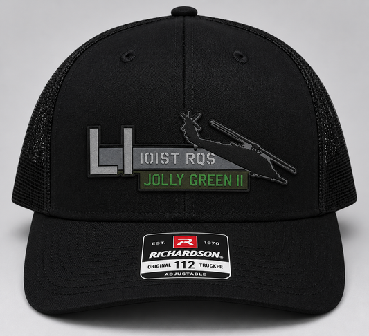 101st RQS Gabreski NY ANG HH-60 Pave Hawk Squadron HAT – UV Leatherette