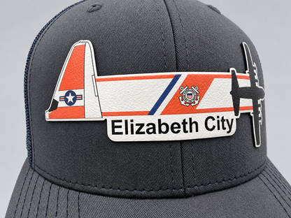 Coast Guard Tail Flash Hat – HC-130 Hercules | UV-Printed Patch