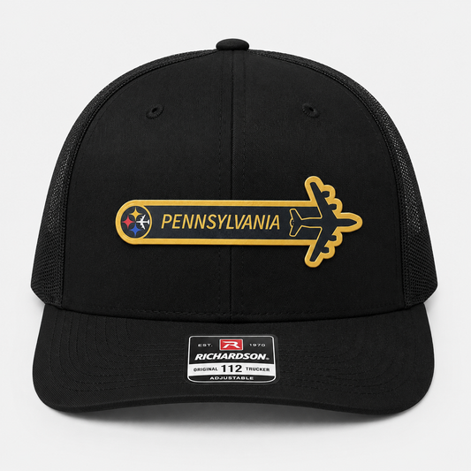 171st ARW Pittsburgh ANG KC-135 Squadron Tail Flash HAT – UV Leatherette