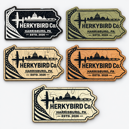 Herky Bird Co. Pennsylvania Patch Hat (Topo)