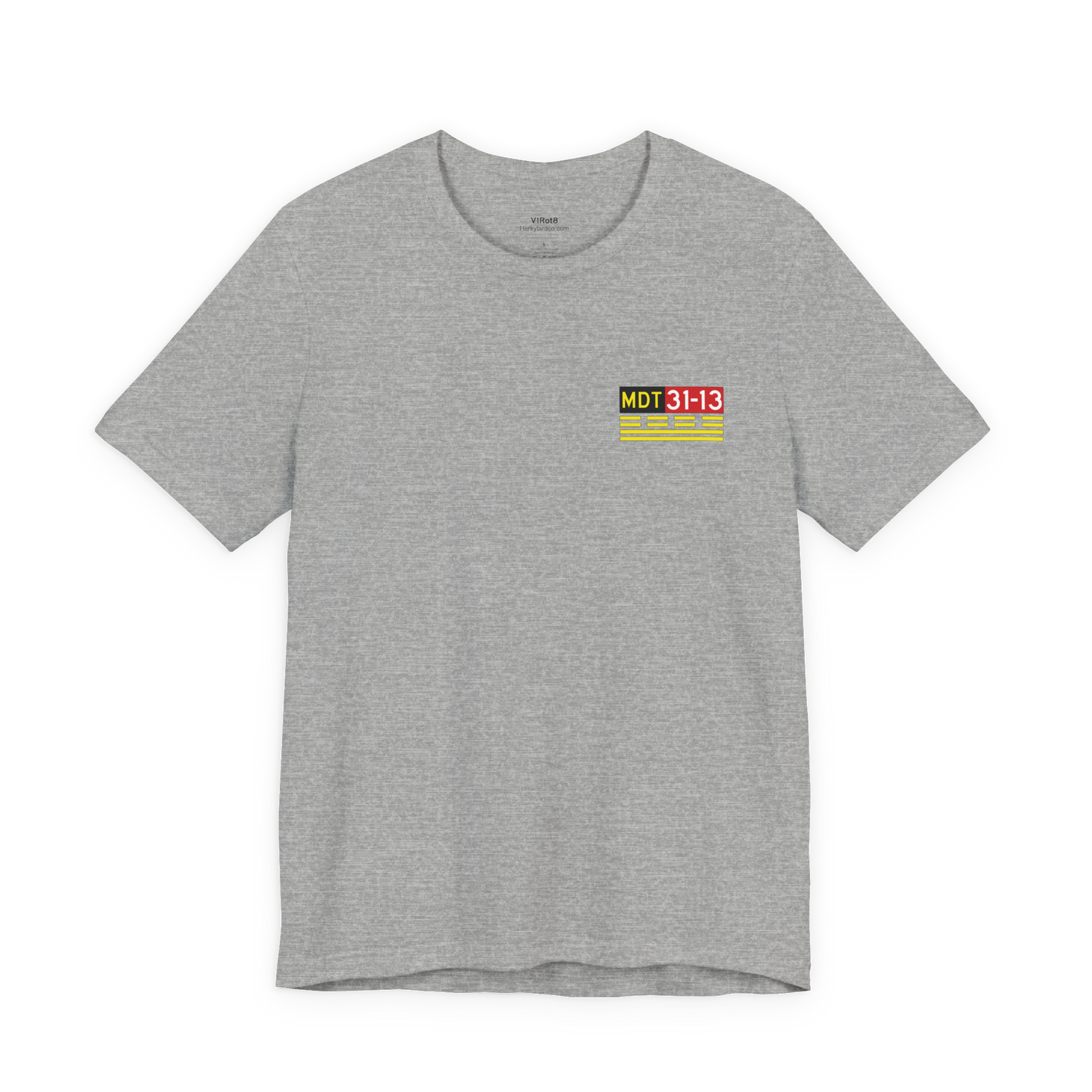 Hold Short Line T-Shirt – Any Airport | Front Sign, or Front + Full Airfield Diagram