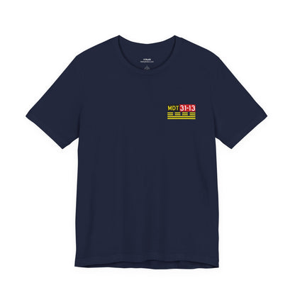 Hold Short Line T-Shirt – Any Airport | Front Sign, or Front + Full Airfield Diagram
