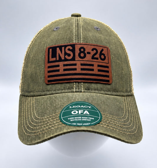 Hold Short Runway Hat – Any Airport, Any Runway | Laser Engraved Leatherette | V1Rot8