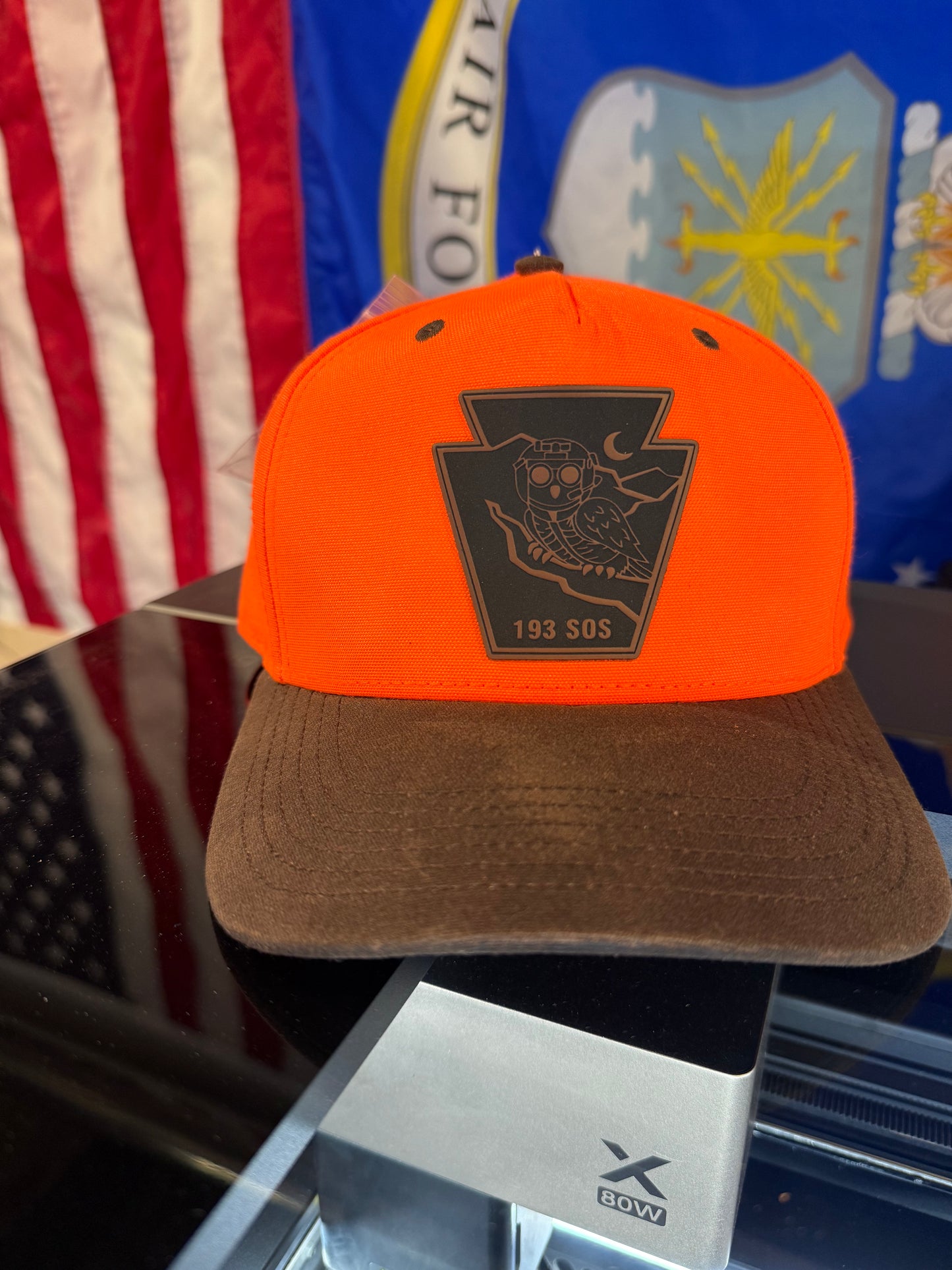 193d SOS Hunters Cap-Legacy orange
