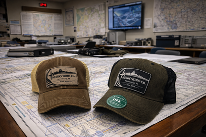 Custom Aviation Hat – Legacy Old Favorite Engraved Leather Patch