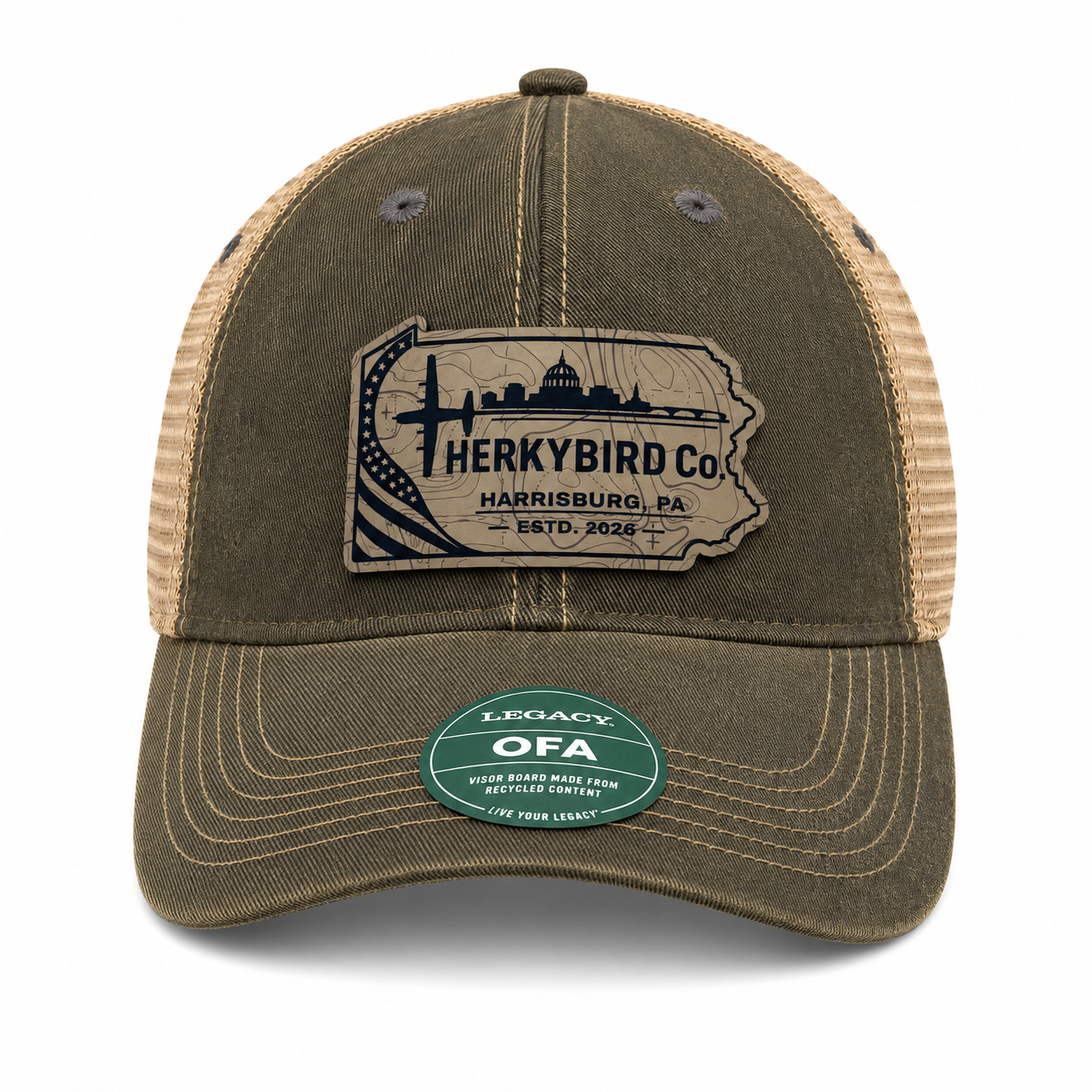 Herky Bird Co. Pennsylvania Patch Hat (Topo)