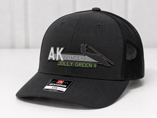 210th RQS JBER AK ANG HH-60 Pave Hawk Squadron HAT – UV Leatherette