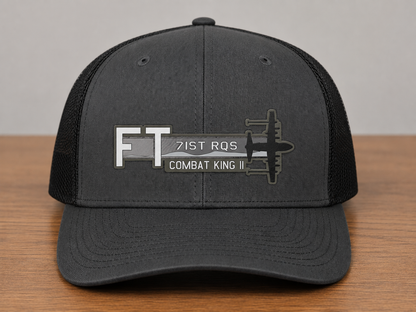 71st RQS Moody AFB HC-130J Combat King II Squadron Tail Flash HAT – UV Leatherette
