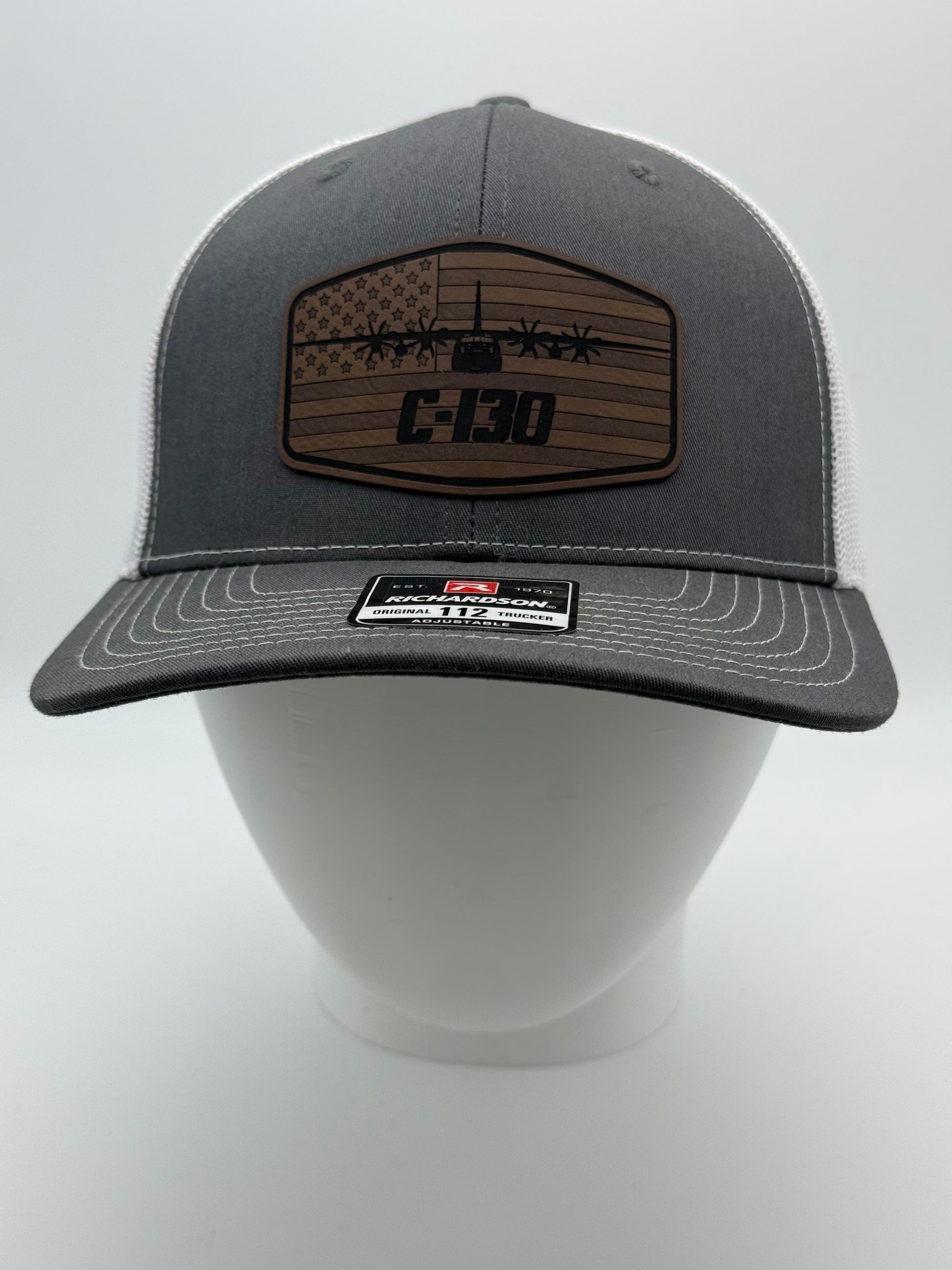 C-130H 8-blade prop flag patch hat – additional view 5