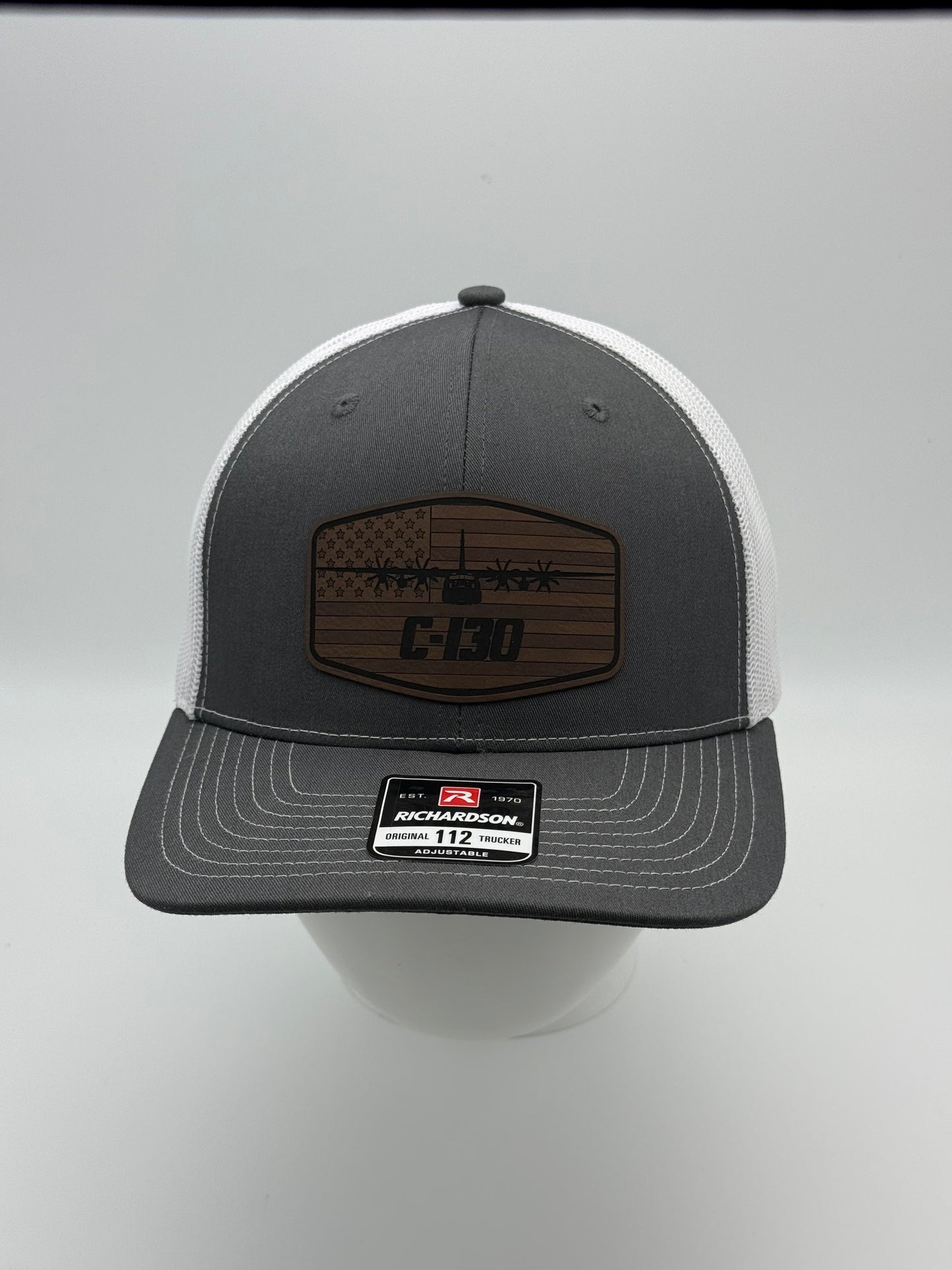 C-130H 8-blade prop flag patch hat – additional view 3