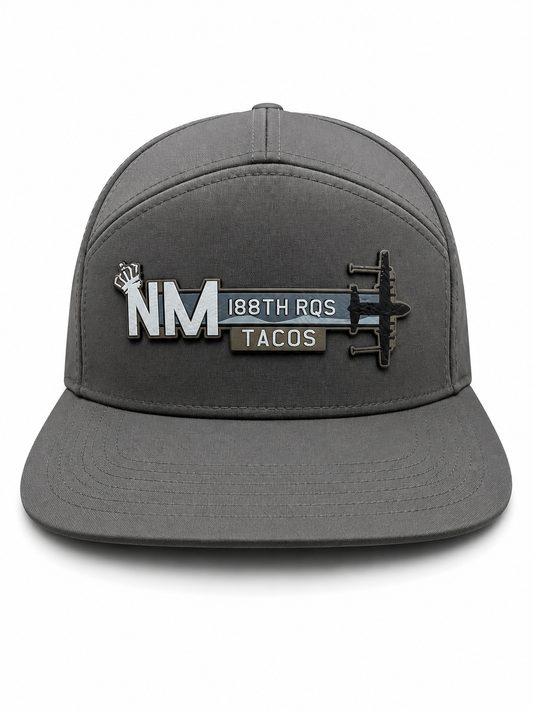 188th RQS Tacos 150th SOW HC-130J Combat King II UV-printed patch hat