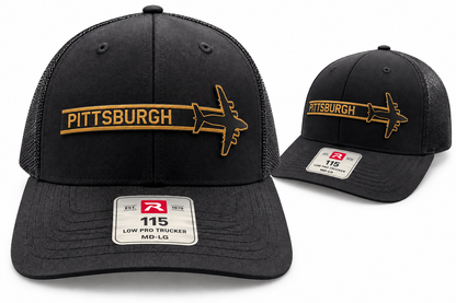 911th AW Pittsburgh C-17 Globemaster III Wing Tail Flash Hat – UV Leatherette