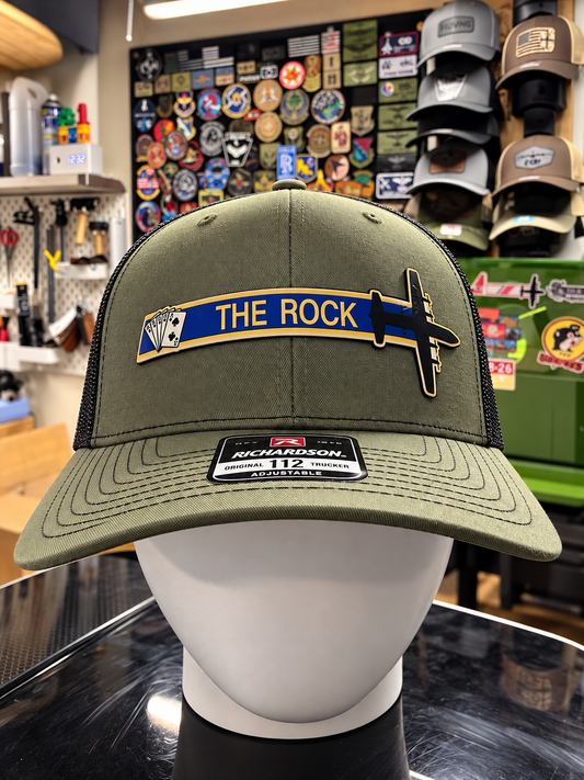 327th AS Little Rock AFB C-130J Squadron Tail Flash Hat – UV Leatherette