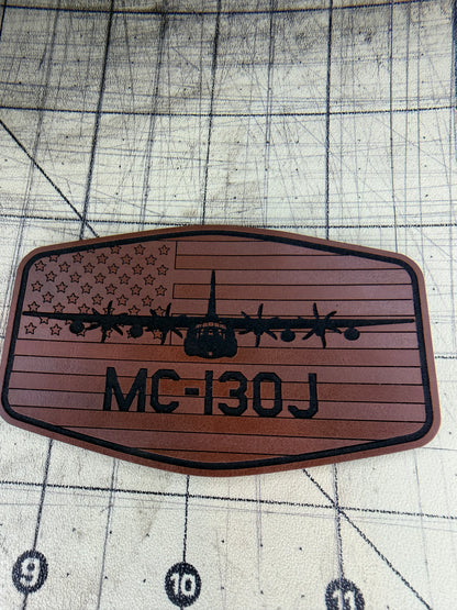 Custom Aviation Hat – Legacy Old Favorite Engraved Leather Patch