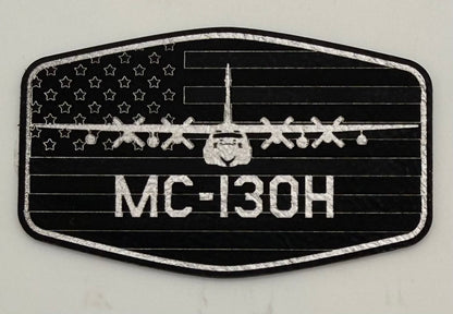 Custom Aviation Hat – Richardson 112 / 115 Engraved Leather Patch