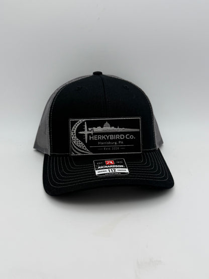 Custom Aviation Hat – Richardson 112 / 115 Engraved Leather Patch