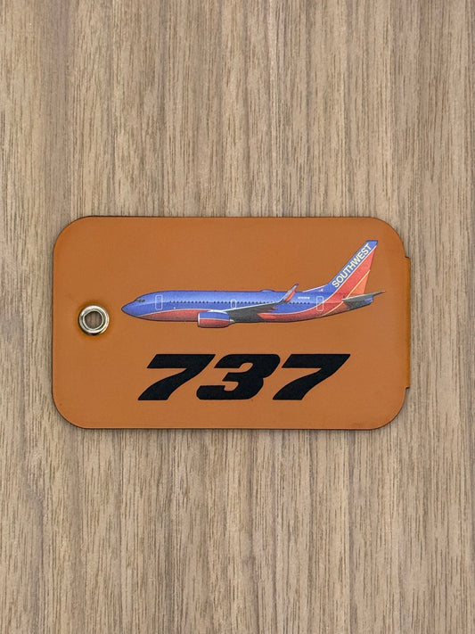 Aircrew Luggage Tag — UV Printed or Laser Engraved