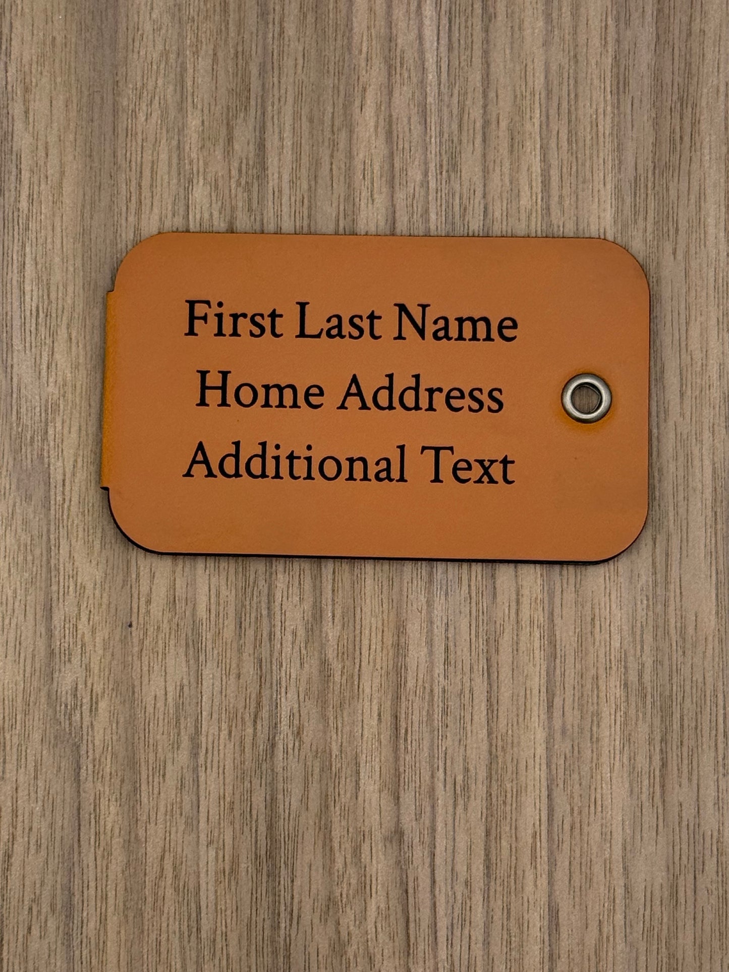 Aircrew Luggage Tag — UV Printed or Laser Engraved