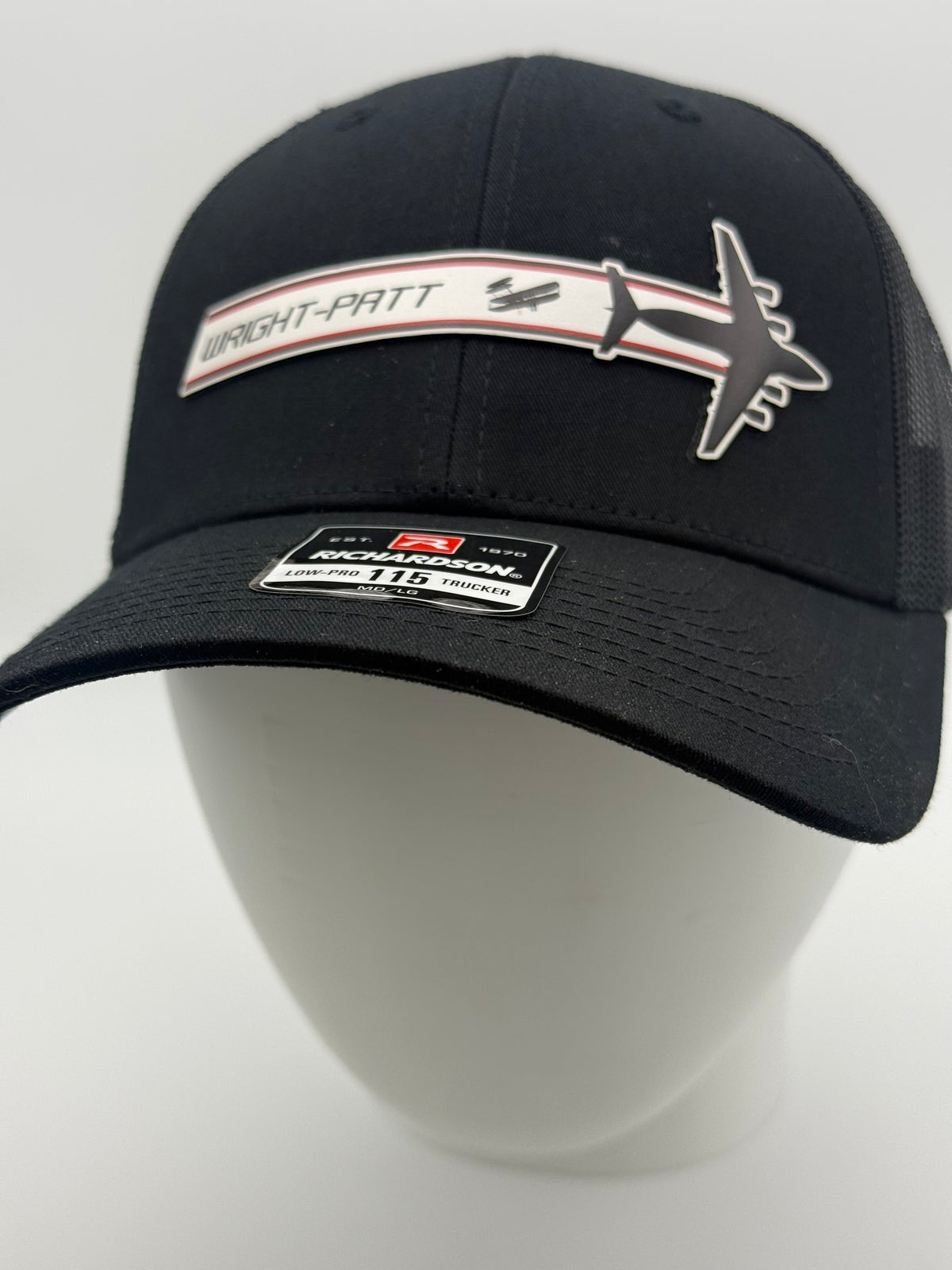 445th AW Wright-Patterson AFB C-17 Wing Tail Flash Hat – UV Leatherette