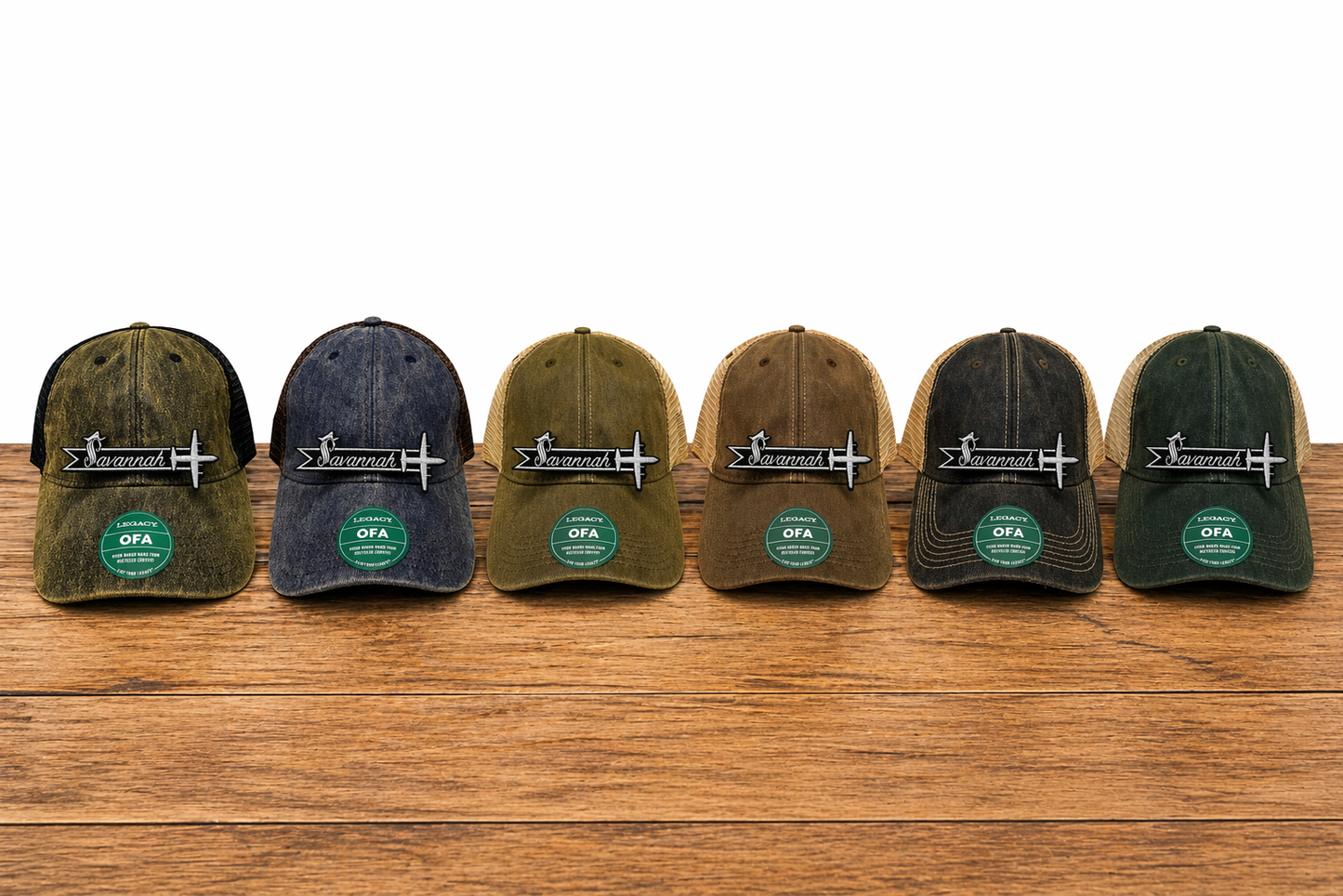 158th AS Legacy Hat — Savannah Tail Flash