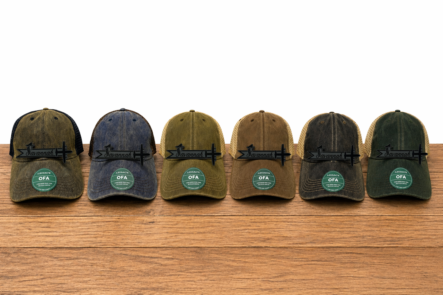 158th AS Legacy Hat — Savannah Tail Flash