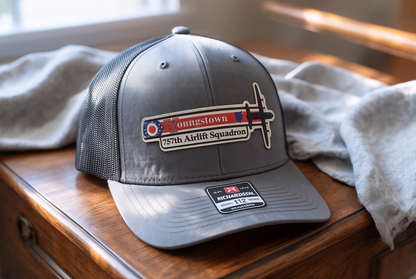 757th Airlift Squadron Youngstown Heritage Hat C-130J – UV Leatherette