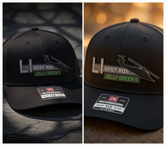 101st RQS Gabreski NY ANG HH-60 Pave Hawk Squadron HAT – UV Leatherette