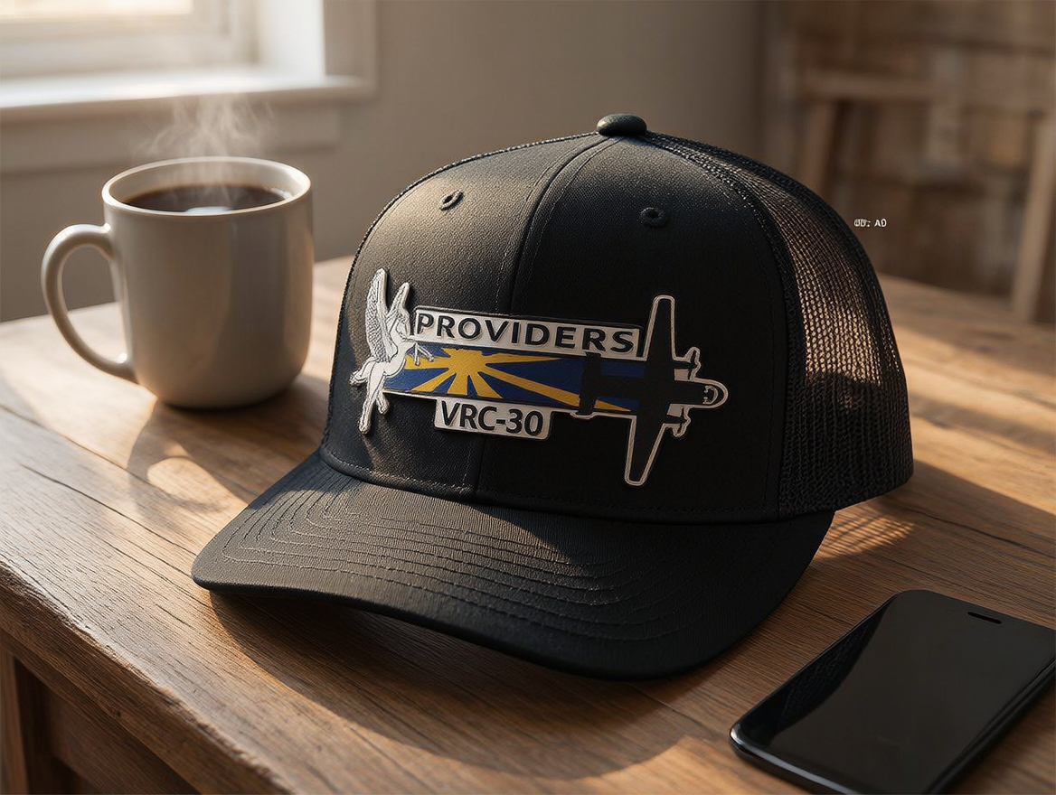 VRC-30 Providers C-2 Greyhound UV-printed leatherette patch hat
