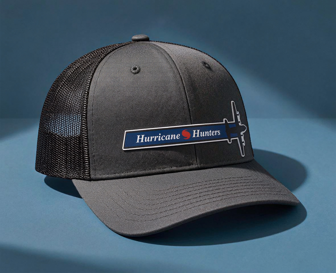 53rd WRS Hurricane Hunters WC-130J tail flash hat – additional view 2