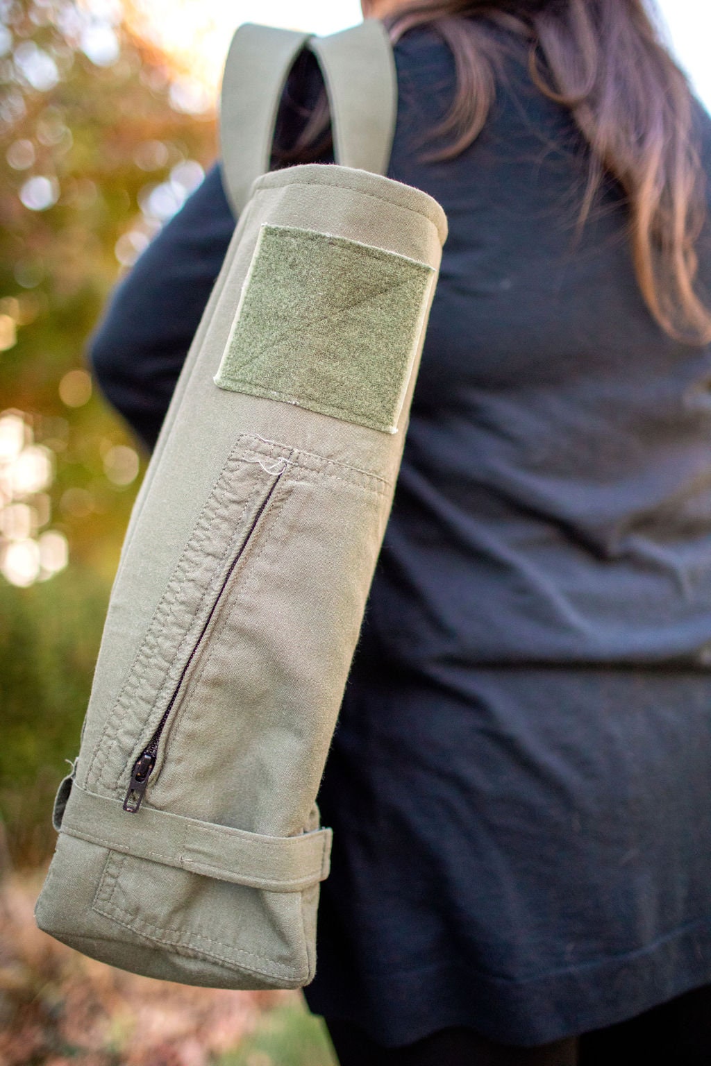 Handcrafted Flight Suit/Uniform Memory Tote Bag — Upcycled Keepsake