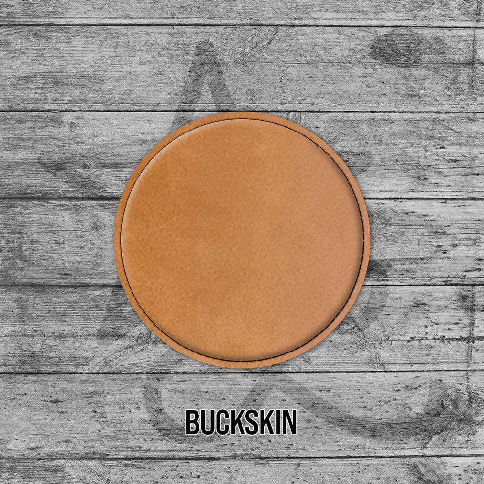Custom Aviation Leatherette Coasters – Squadron, Aircraft & Personalized Designs (1, 4, or 6)