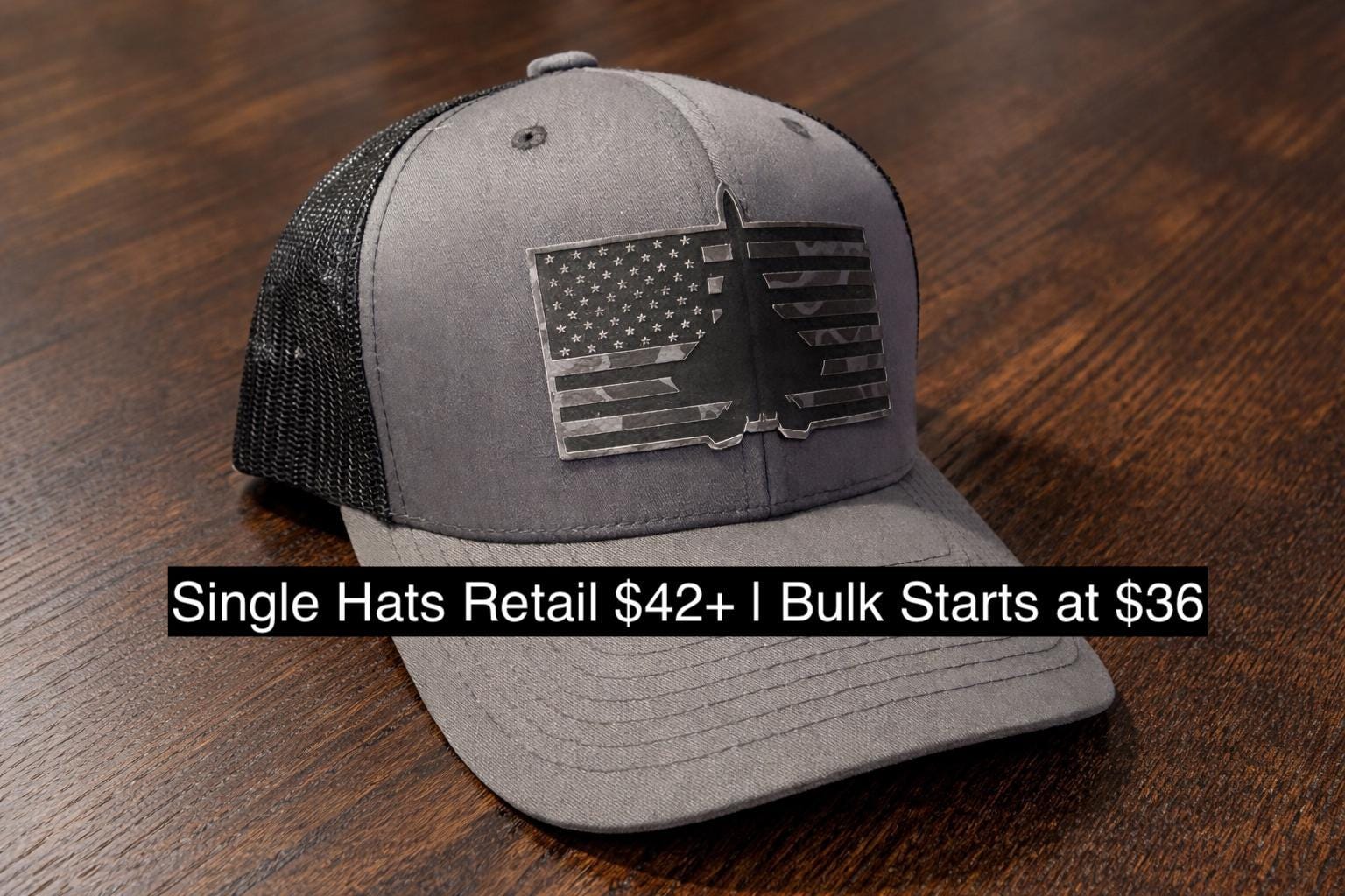 Bulk Custom Squadron Hats Order